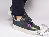 Жіночі кросівки Nike Air Force 1 Low Iridescent Anthracite Stealth 718152-019, фото 4