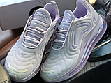 Жіночі кросівки Nike Air Max 720 Pure Platinum Oxygen Purple AR9293-009, фото 2