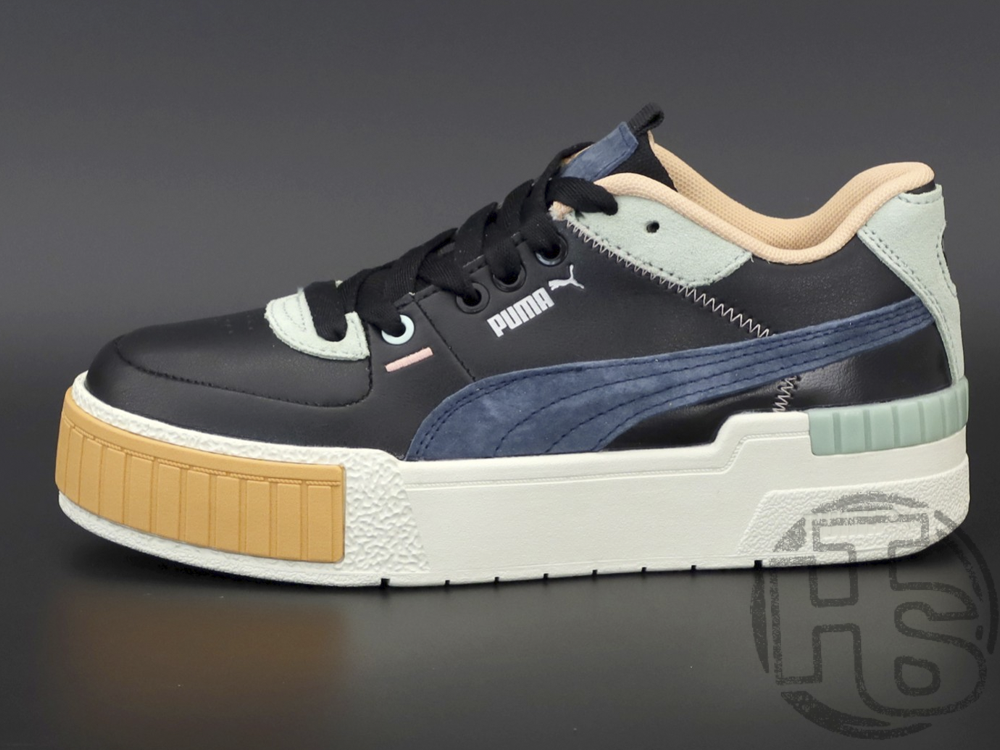 Puma cali trainers black top
