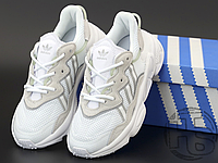 Мужские кроссовки Adidas Ozweego Cloud White Grey Soft Vision EE7012