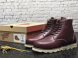 Чоловічі черевики Red Wing USA Rover 6-inch boot 8424890 Bordo 2952, фото 3