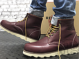 Чоловічі черевики Red Wing USA Rover 6-inch boot 8424890 Bordo 2952, фото 6