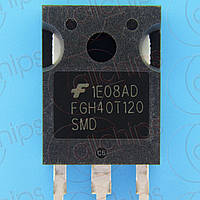 IGBT NPN 1200В 40А Fairchild FGH40T120SMD TO247