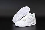 Жіночі кросівки Air Jordan 4 Pure Money 308497-100, фото 6