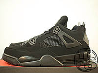 Мужские кроссовки Air Jordan IV Retro Black Cat Black/Black-Light Graphite 308497-002