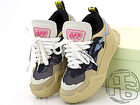 Женские кроссовки Off-White Odsy-1000 Beige Blue FW19 OMIA139F198000400330