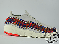 Женские кроссовки Nike Air Footscape Woven White Bone/Rainbow 874892-002