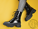 Жіночі черевики Lost General x Both Gao High Boot Spazzolato Black P10HSB, фото 5