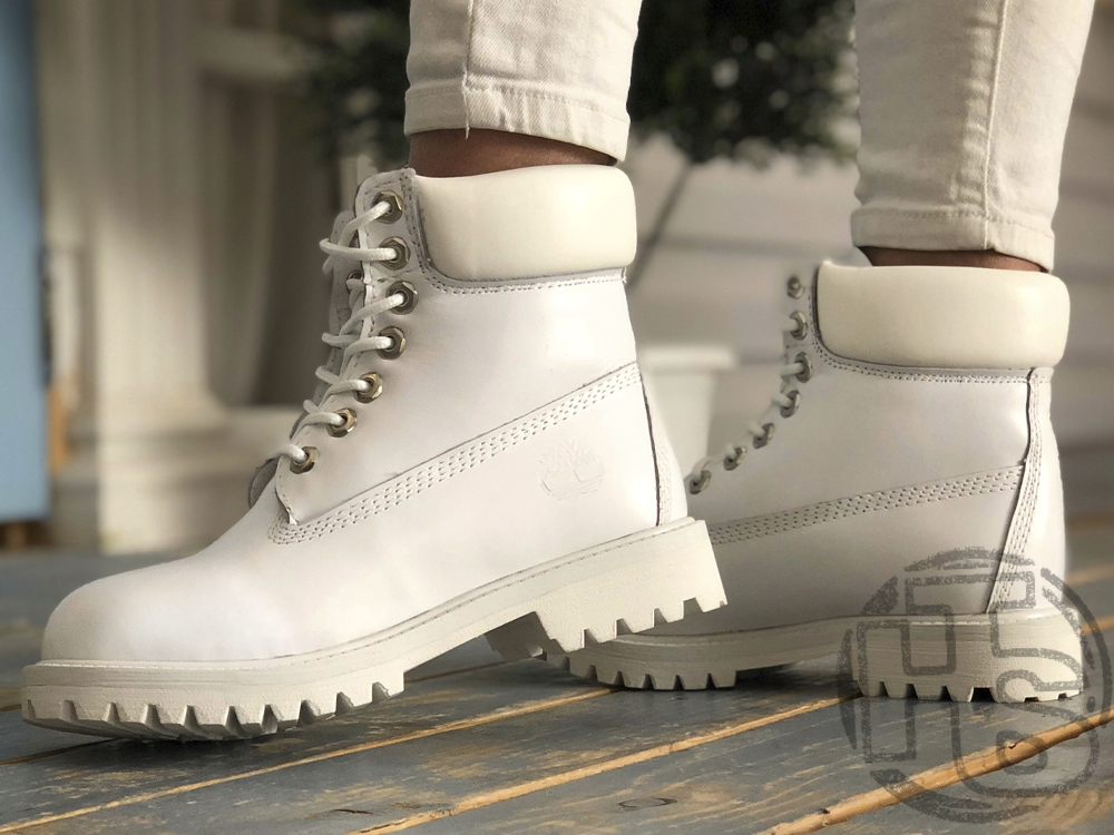 Timberland 6 Inch Premium Boot White