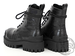 Жіночі черевики Balenciaga Strike Croc Boot 600970WA9D01000