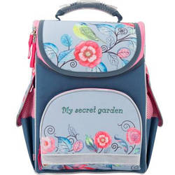 Рюкзак GO17-5001S-3 Kite "My secret garden" каркасний, світловідбивний, 1 відд, бок. ким.