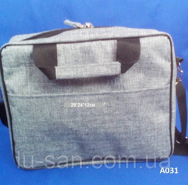 Повседневная мужская сумка через плечо Модель А031 - фото 4 - id-p1118801515