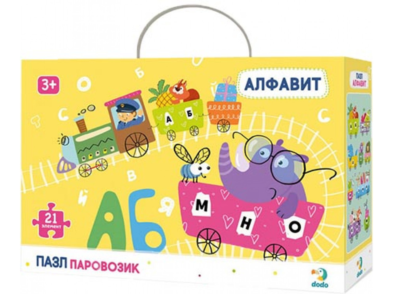 Пазли-паровозик Dodo Абетка (рос) Арт. R300148, фото 1