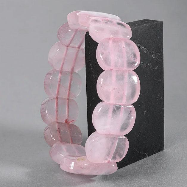 Браслет жіночий із Рожевого кварцу, фото 1