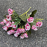 Штучні квіти Букет троянди 30 см, фото 4
