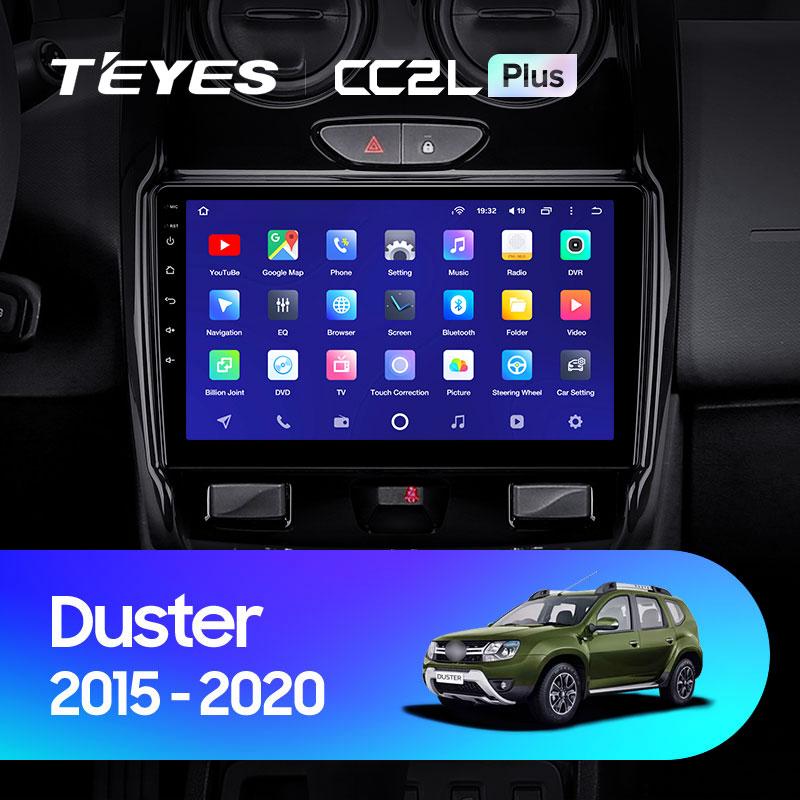 Штатна магнітола Teyes CC2LPlus  Renault Duster (2015-2020) Android