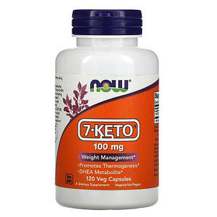 Now Foods 7-Keto 100 mg 120 капсул