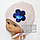 Одношарова р 42-46 6-12 міс трикотажна шапочка для малюків дівчинки на зав'язках осінь весна 4606 Золотий 42, фото 2