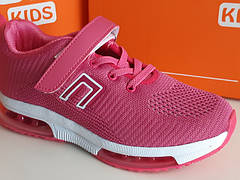 кросівки cool для дівчат рожеві