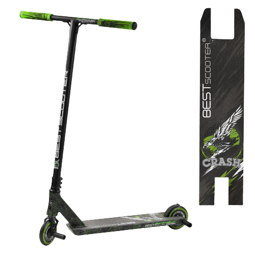 Трюковий самокат Best Scooter 41747 HIC-система алюмінієвий диск і дека колеса PU 110мм пеги ширина керма 57