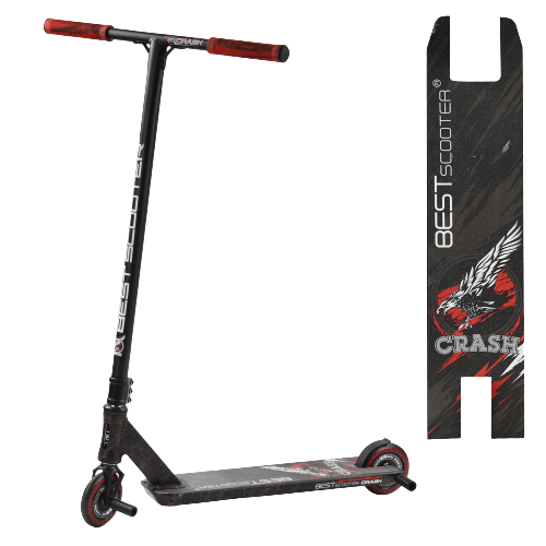 Трюковий самокат Best Scooter 67839 HIC-система алюмінієвий диск і дека колеса PU 110мм пеги ширина керма 57