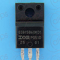 IGBT 600В 19А IR IRGIB15B60KD1 TO220F