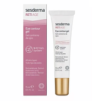 Sesderma Reti Age Eye Contour Gel Антивозрастной Гель для Век От Морщин с Ретинолом 15 мл Доставка из ЕС