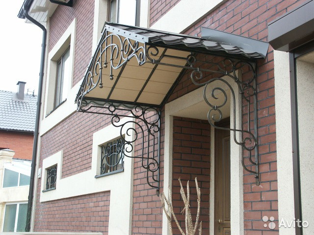 Розрахунок навісу металевого