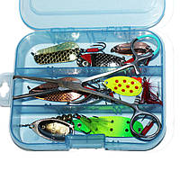 Блешні /набір блешень для лову хижака/ + коробка