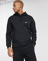 Мужская спортивная толстовка, худи Nike (Найк) черная