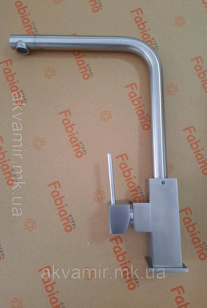 Змішувач для кухні Fabiano FKM 51 SS INOX (нержавіюча сталь)