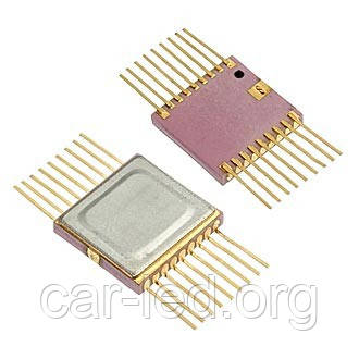 541РУ2К Au статичний оперативний пристрій ємністю 4 кбіт (1к х 4) з трьома станами, фото 1