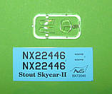 Пластикова модель 1/72 Avis 72040 американський легкий мілітак Stout Skycar II, фото 2