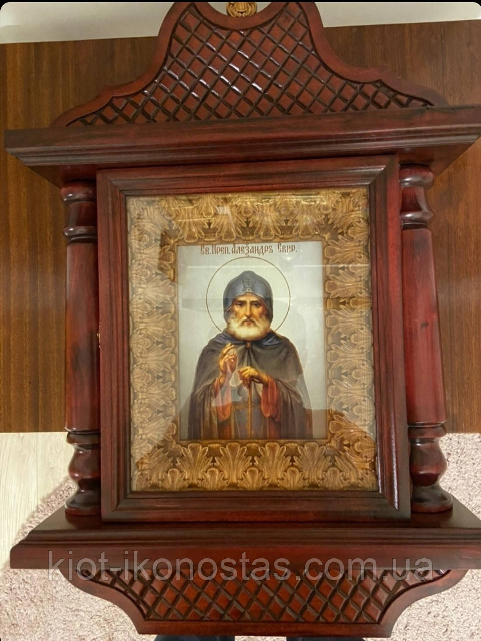 Кіоти різьблені з дерева різьблений з рамкою