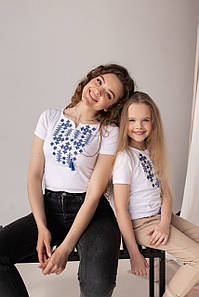 Футболки вишиванки мама-дочка "Зоряне сяйво"