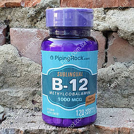 Вітамін B-12 Piping Rock B-12 1000 мкг 120 таблеток
