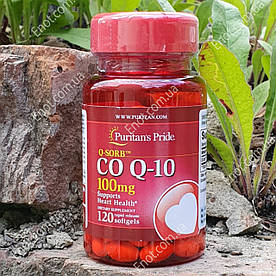 Puritan's Pride CO Q-10 100 мг 120 гелевих капсул