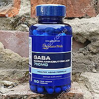 ГАБА Puritan's Pride GABA (ГАМК, Гамма Аминомасляная Кислота) 750 мг 90 капсул
