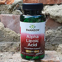 Альфа-липоевая кислота Swanson Alpha Lipoic Acid 600 мг 60 капсул