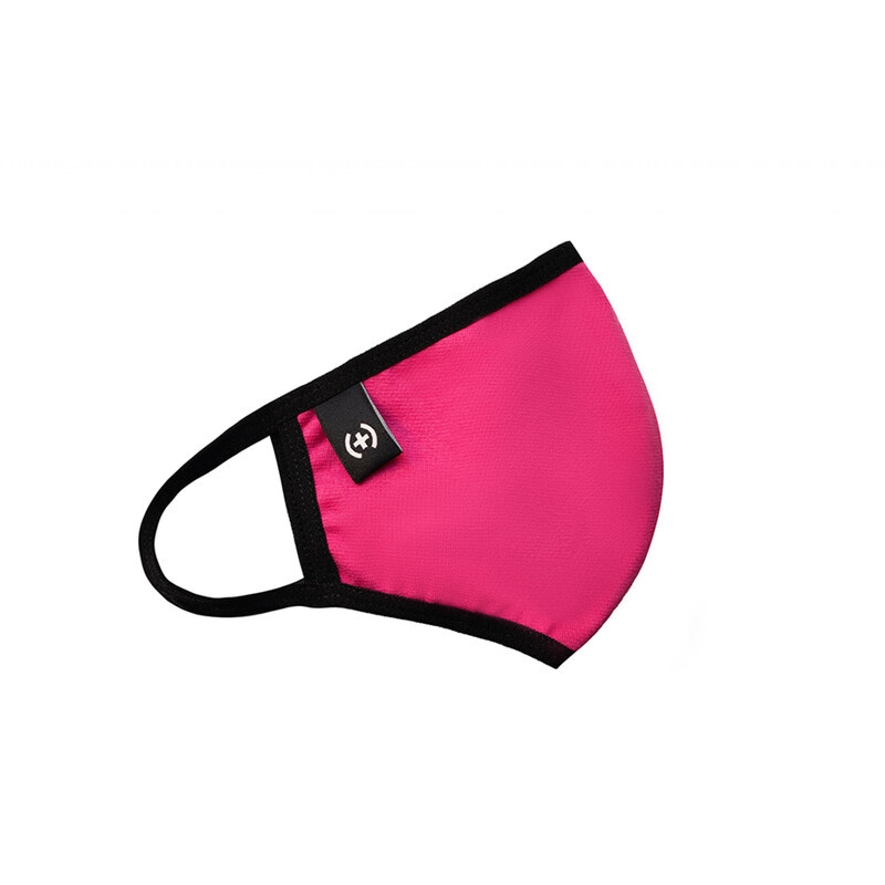 Маска Sammy Icon Black pink mask яскраво-рожева з чорним кантом, фото 1