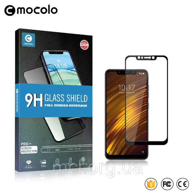 Захисне скло Mocolo Xiaomi Pocophone F1 - Full Glue