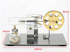 Двигун Стірлінга Stirling Engine з генератором