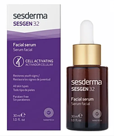 Sesderma Sesgen 32 Facial Serum Сыворотка Для Лица От Старения Кожи От Морщин 30 мл Оригинал Доставка из ЕС