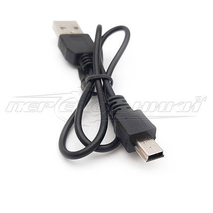 Кабель USB 2.0 AM - mini USB, 0.4 м (эконом качество), фото 1