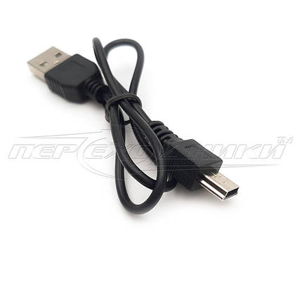 Кабель USB 2.0 AM - mini USB, 0.4 м (эконом качество), фото 3