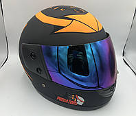 Шлем Predator черный-оранжевый(64802-003)