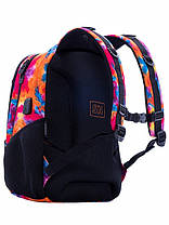 Рюкзак шкільний ортопедичний для дівчинки у 3-9 клас ультрамодний з USB молодіжний абстрактний принт SkyName 57-24, фото 3