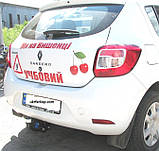 Фаркоп на Рено Сандеро, Фаркоп Renault Sandero (с 2012--), фото 2