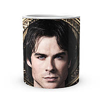 Кухоль Geek Land Щоденники Вампіра The Vampire Diaries with background VD.002.29