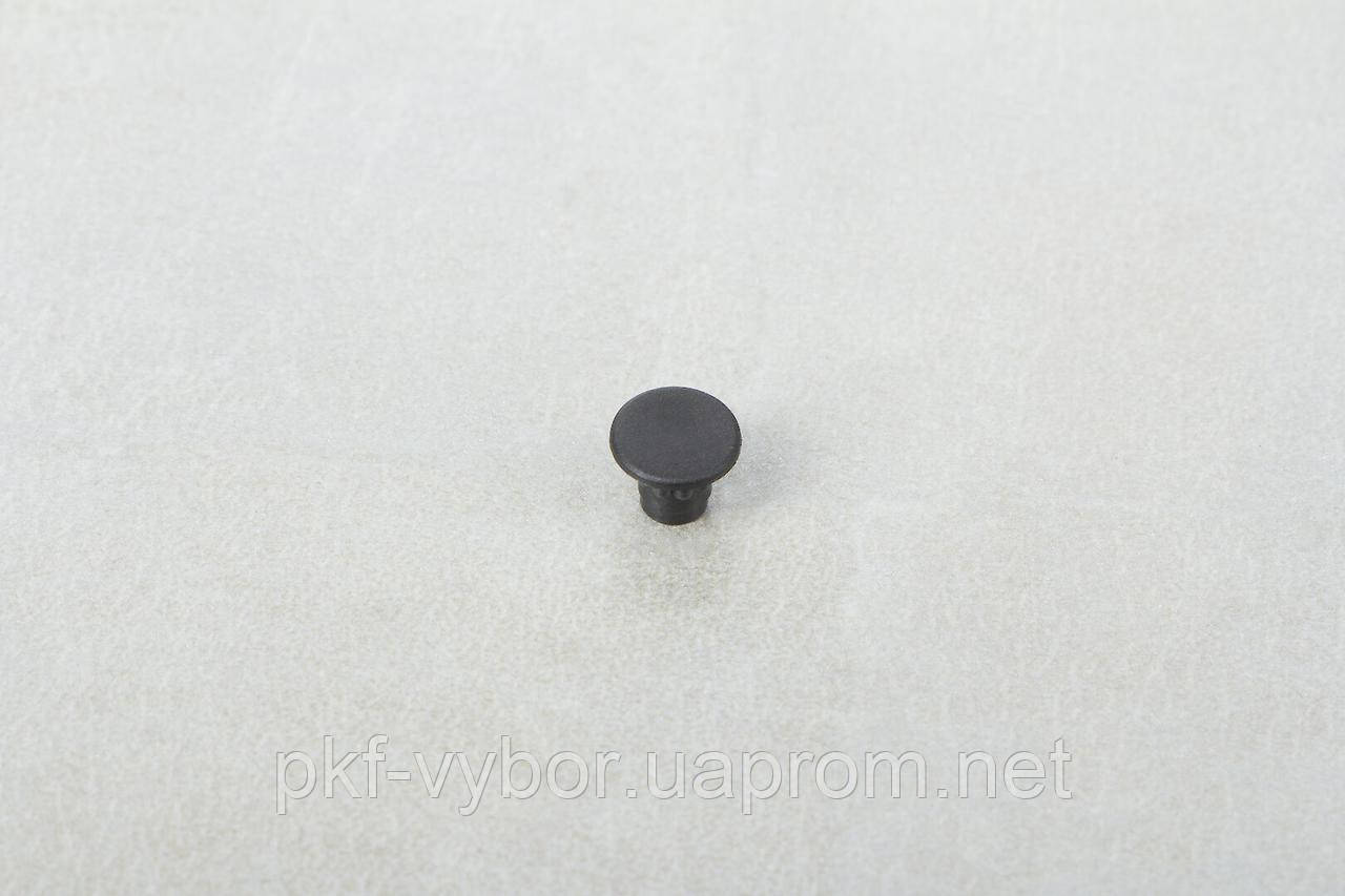 Декоративная заглушка Italiana Ferramenta для маскировки отверстий d=5мм, черный - фото 1 - id-p1409035974